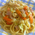 コタポン太's cooksnap of when they made しょうゆバター焼きうどん。.
