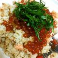 御館桐埜's cooksnap of when they made 鮭の旨味がしっかり味わえる！はらこめし.