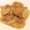 とろけい's cooksnap of when they made ポテトとベーコン炒め.