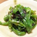 YUKIKI☆'s cooksnap of when they made ピーマンが甘い！レンジで時短☆常備菜.