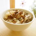 あっぷるカモミール's cooksnap of when they made 牛肉しぐれ煮de秋の味覚の炊き込みご飯.