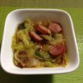 マチャミ☆'s cooksnap of when they made 白菜とウインナーのオイスター煮.