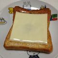 でこっちょ's cooksnap of when they made ＊はちみつチーズトースト＊.