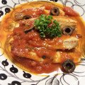 ohmagari's cooksnap of when they made 秋刀魚のソテーとトマトソースの軽い煮込み.