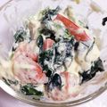 こぴたまご's cooksnap of when they made ■糖質制限■ほうれん草えび簡単マヨサラダ.