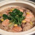 yokon426's cooksnap of when they made かんたん直炊き・鮭飯.