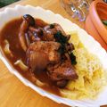 rintyan's cooksnap of when they made 圧力鍋で☆豚ももブロック肉の赤ワイン煮☆.