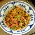 えっぺ★'s cooksnap of when they made 魚肉ソーセージとキャベツの炒めもの.