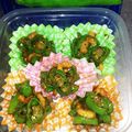 ほけきょ♪'s cooksnap of when they made 冷凍お弁当お野菜おかず:ししとう味噌金平.