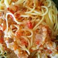じゃけ's cooksnap of when they made アンチョビ・トマトのパスタ.
