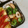 涼ママらぐまん's cooksnap of when they made シャッキりピーマンとちくわのさっぱり和え.