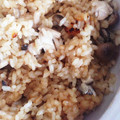 やんぽよ's cooksnap of when they made 土鍋で作る一人分のきのこのおこわ.