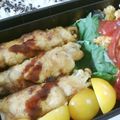 涼ママらぐまん's cooksnap of when they made お弁当おかず✿えのき巻きのカレー味.