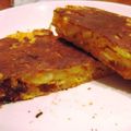 アツコサン's cooksnap of when they made りんごかぼちゃレーズンホットケーキ♪.