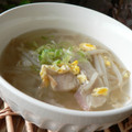 おしす's cooksnap of when they made 簡単おいしい♪　もやしスープ.