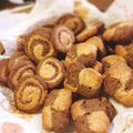 てのりたまごりあん's cooksnap of when they made ◇簡単！うずまき＆千鳥クッキー◇.