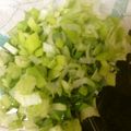 akolife's cooksnap of when they made 長ネギの青い部分をチョットだけ楽に切る.