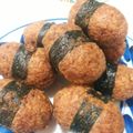 mocomug's cooksnap of when they made 運動会&お弁当に♪蓮根入り海苔巻きチキン.