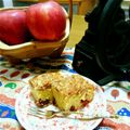 HYGen221's cooksnap of when they made ブラックベリーと林檎のクランブルケーキ.
