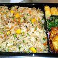 とまと坊主's cooksnap of when they made 冷凍飯で挽き肉入りチャーハン。.
