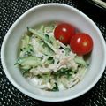 はらだぺこちゃん's cooksnap of when they made エノキダケとキュウリのたらこ和え.