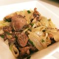 smin♡'s cooksnap of when they made ビールに合う！心臓（ハツ）の旨塩炒め.