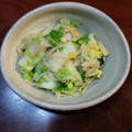 twママ's cooksnap of when they made 白菜とえのきのレンジ蒸し.