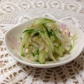 まくのうち's cooksnap of when they made きゅうりの塩麹ナムル.