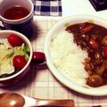tobiRika's cooksnap of when they made 簡単リメイク☆肉じゃがカレー.