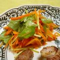Haru Haru's cooksnap of when they made ☆にんじんと三つ葉のサラダ☆.