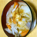 ☆またこ☆'s cooksnap of when they made 温まる！野菜と茸たっぷり！我が家の豚汁.