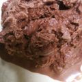 bluewheel's cooksnap of when they made ココナッツミルクチョコアイスクリーム.