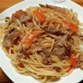 UGGray's cooksnap of when they made 豚とたらこのスパゲティ.