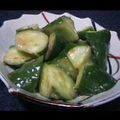 らむ（・×・）'s cooksnap of when they made 簡単3分！きゅうりと梅のゴマゴマあえ.