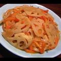 らむ（・×・）'s cooksnap of when they made 思い出のキンピラれんこん.