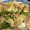 bluemoonjp's cooksnap of when they made 日本亭風～肉入り野菜炒め～.