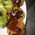 kyokoha's cooksnap of when they made サクッ♪モチッ♪いもツナバーグ♪.