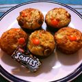 happymintia's cooksnap of when they made ふわふわ＊簡単＊バナナマフィン.