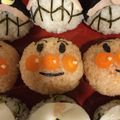 サイボーグまま's cooksnap of when they made キャラ弁★アンパンマン＆バイキンマン弁当.