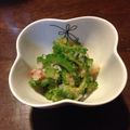 まみらいおん's cooksnap of when they made ゴーヤの梅葱和え.