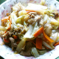 Satoco❋'s cooksnap of when they made 我が家の『甘辛 野菜炒め♪』.