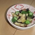 きらり流れ星's cooksnap of when they made オクラとナスの韓国風サラダ.