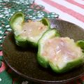 赤い電話's cooksnap of when they made お弁当にも♪ピーマンのポテ詰めチーズ焼き.