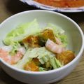 maiharunao's cooksnap of when they made 海老とかぼちゃのフレンチサラダ.