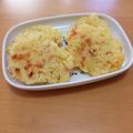 こふれ's cooksnap of when they made ご飯とハムのお焼き&しらす&チーズ入り.