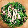 ひびけん's cooksnap of when they made ツナ・ほうれん草・きのこのイタリアン和え.