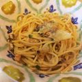 Oyakmam's cooksnap of when they made サーモンと味噌クリームのパスタ.