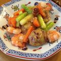 lay3088599's cooksnap of when they made 栗と海老の中華あんかけ仕立て.
