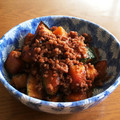 ☆Lalan☆'s cooksnap of when they made じゃがいものそぼろ炒め煮　給食再現？.