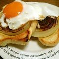 はるか＊ワーママ's cooksnap of when they made 厚切り玉ねぎパンケーキ.
